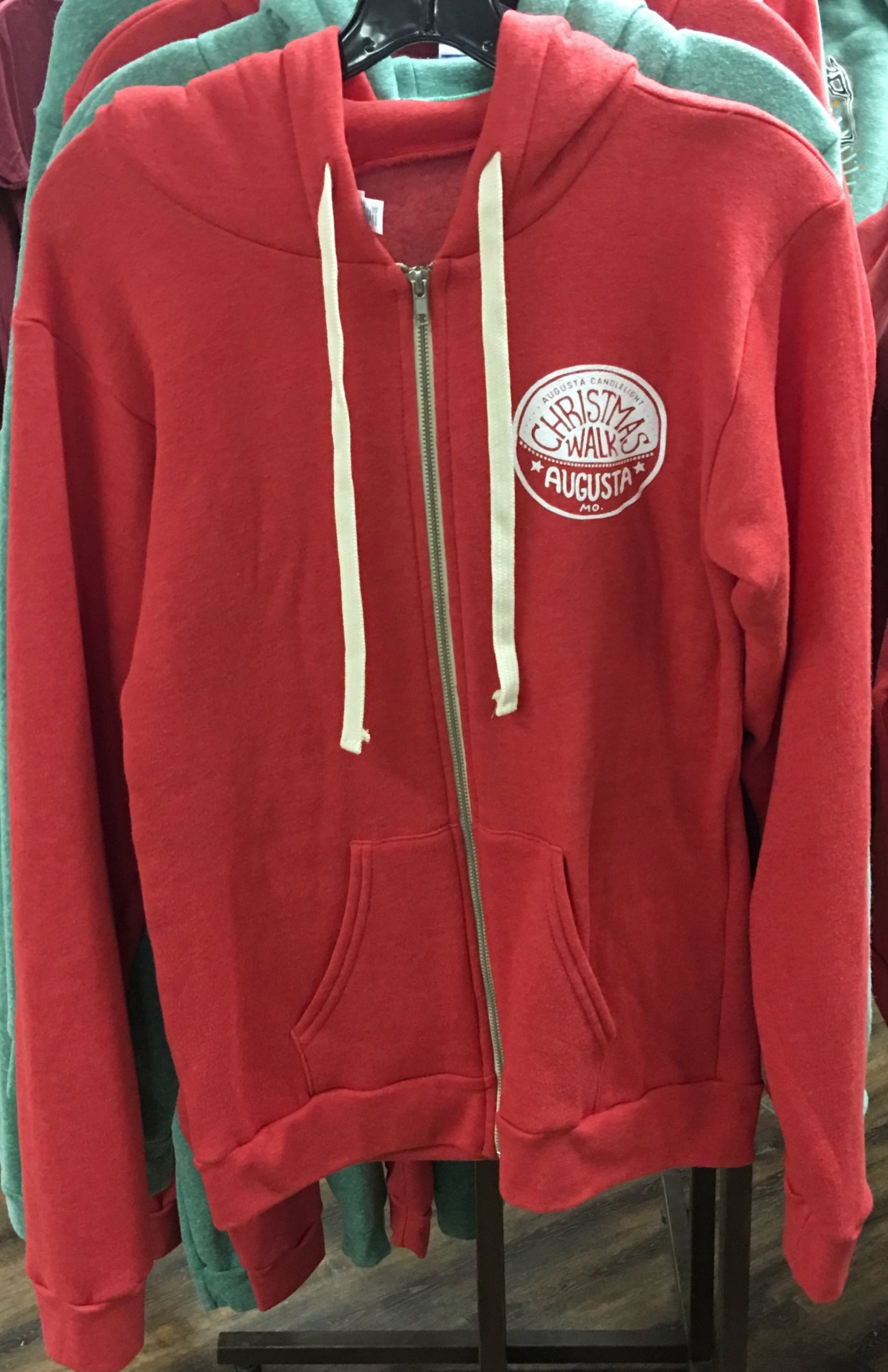 Christmas Hoodies-Red - Greater Augusta Chamber of Commerce